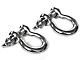 Rugged Ridge 7/8-Inch D-Ring Shackles; Stainless Steel