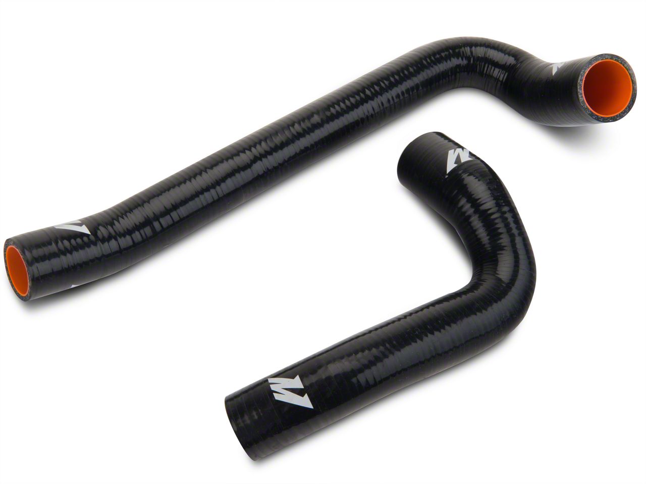 Mishimoto Jeep Wrangler Silicone Radiator Hose Kit Black MMHOSEWR4
