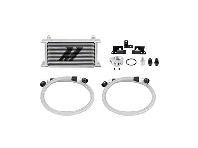 Mishimoto Oil Cooler Kit; Silver (07-11 3.8L Jeep Wrangler JK)