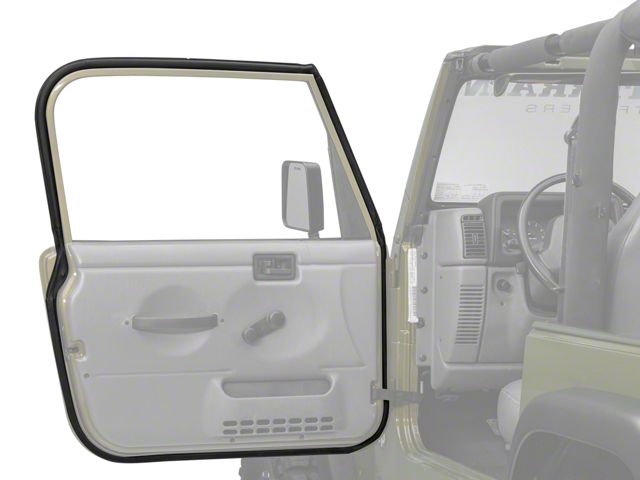 OPR Door Seal; Driver Side (97-06 Jeep Wrangler TJ)