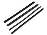 Window Belt Weatherstrip kit; Inner and Outer (87-95 Jeep Wrangler YJ)