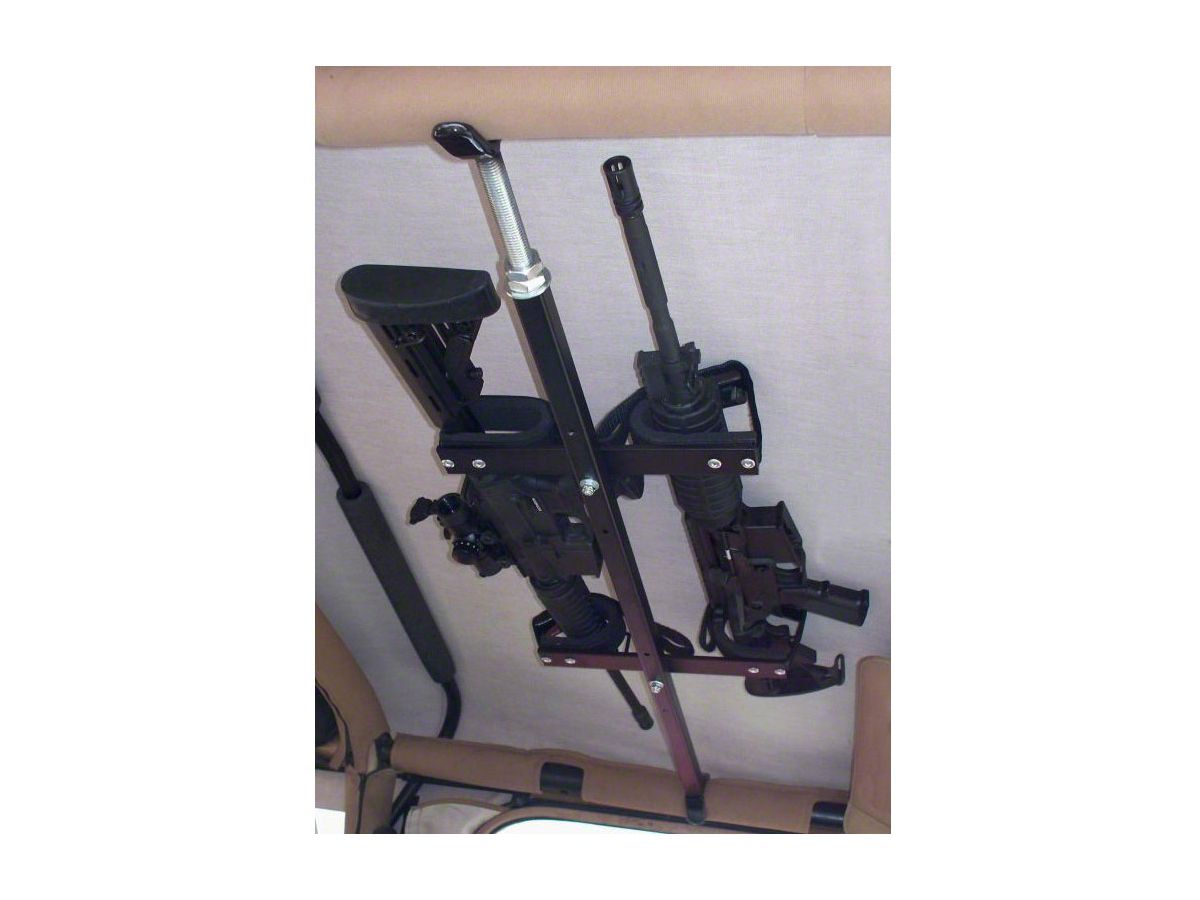 RedRock Jeep Wrangler Quick-Draw Overhead Gun Rack for Tactical Weapons  J101094 (Universal; Some Adaptation May Be Required) - Free Shipping