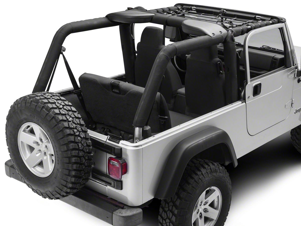 Redrock 4x4 Jeep Wrangler Front Overhead Net J101190 04 06 Jeep