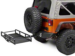 RedRock Hitch Mounted Cargo Rack; 7-Inch XL (Universal; Some Adaptation May Be Required)