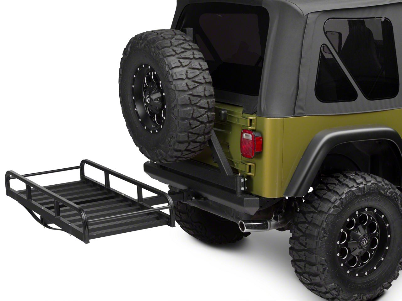 Jeep hitch cargo discount rack