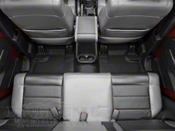 Weathertech DigitalFit Rear Floor Liner; Black (07-13 Jeep Wrangler JK 4-Door)