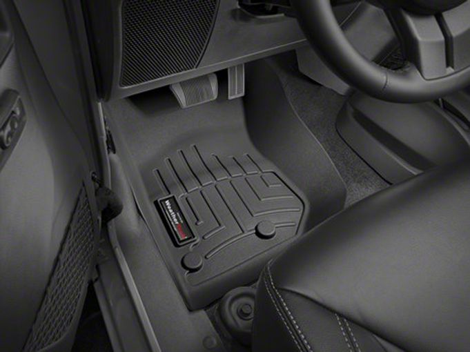 FloorLiner Molded Mat By WeatherTech, Front Pair, Black, For Range