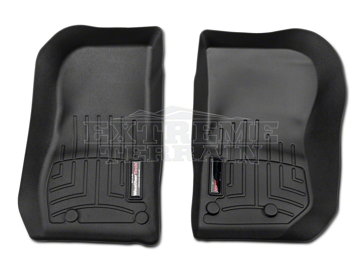 Weathertech Jeep Wrangler Digitalfit Front Floor Liner Black