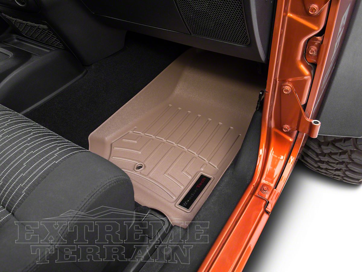 Floor Mats Cargo Liners Tan Weathertech Custom Fit Front