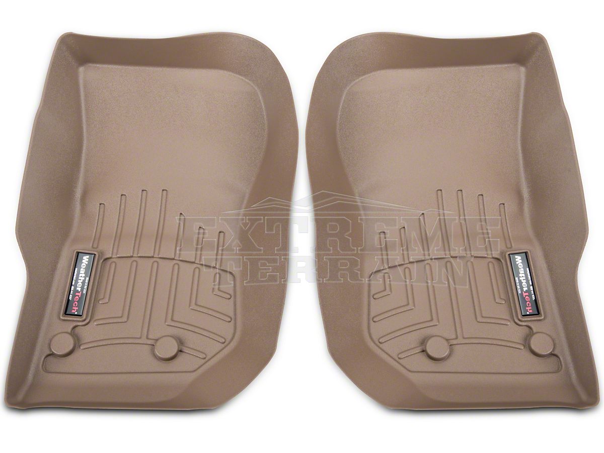 Weathertech Jeep Wrangler Digitalfit Front Floor Liner Tan