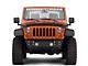 Weathertech Stone and Bug Deflector; Dark Smoke (07-18 Jeep Wrangler JK)