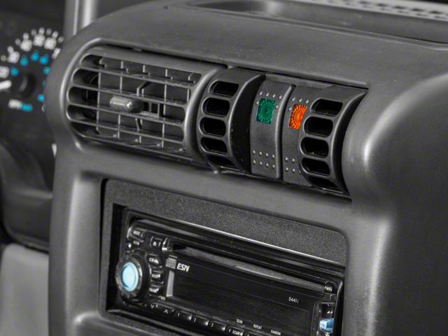 Daystar Switch/Vent Panel (97-06 Jeep Wrangler TJ)