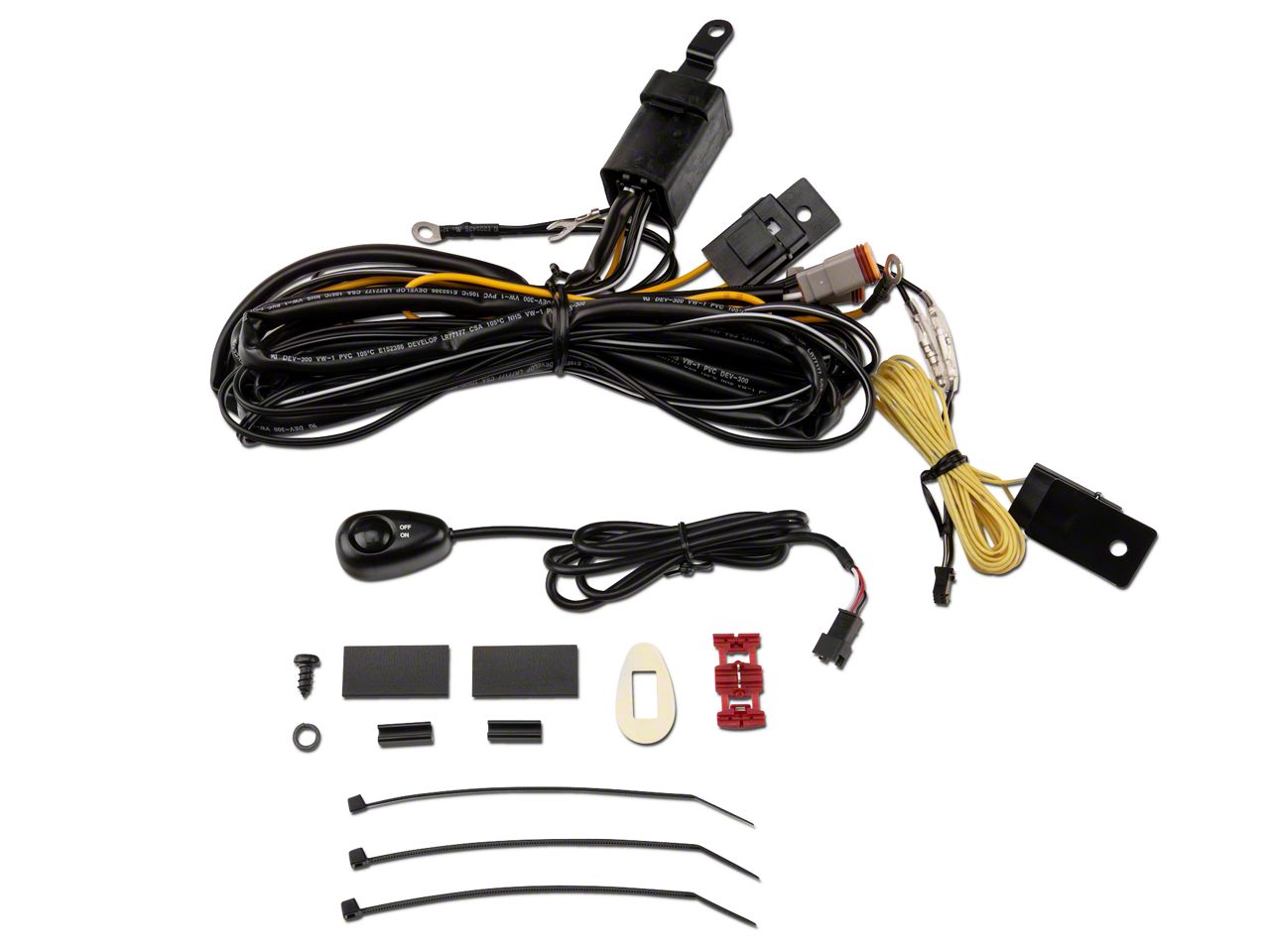 ARB Jeep Wrangler Intensity Driving Light Wiring Harness ... jeep jk airbag wiring harness 