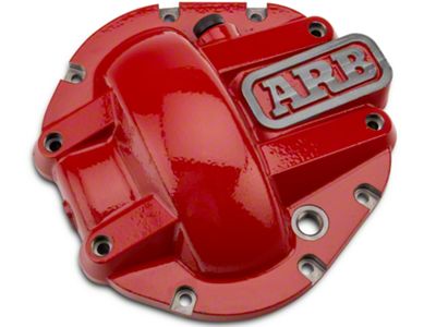 ARB Dana 44 Differential Cover; Red (76-18 Jeep CJ5, CJ7, Wrangler YJ, TJ & JK)