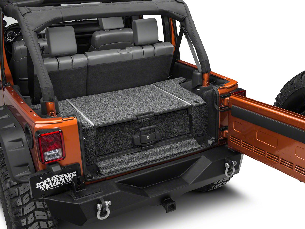 ARB Jeep Wrangler Roller Drawer with Roller Floor System 5012020 (07-18 Jeep  Wrangler JK 4-Door w/ Carpet Rear Trim) - Free Shipping