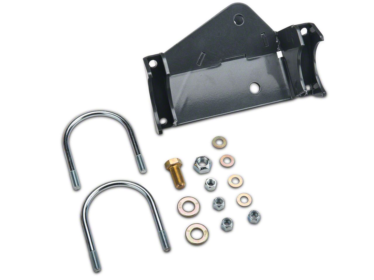 Synergy Jeep Wrangler Bolt-On Rear Track Bar Bracket for 3-4.5 in. Lift ...