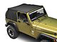 Bestop Trektop NX Soft Top; Black Twill (97-06 Jeep Wrangler TJ, Excluding Unlimited)