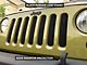 RedRock Wire Mesh Grille; Black Stainless (07-18 Jeep Wrangler JK)