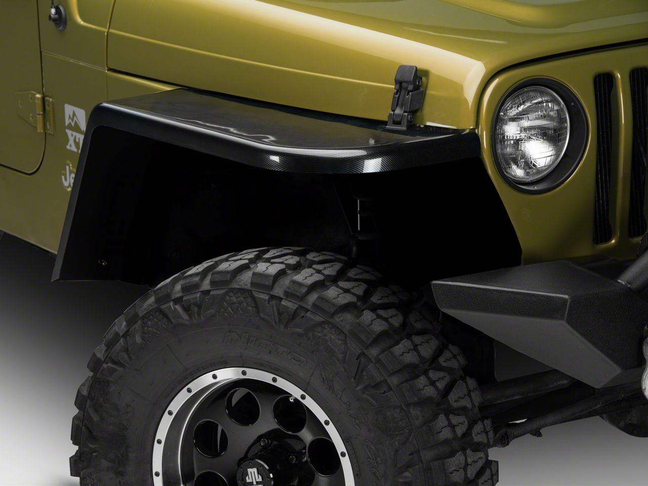 Jeep Wrangler Flat Fenders