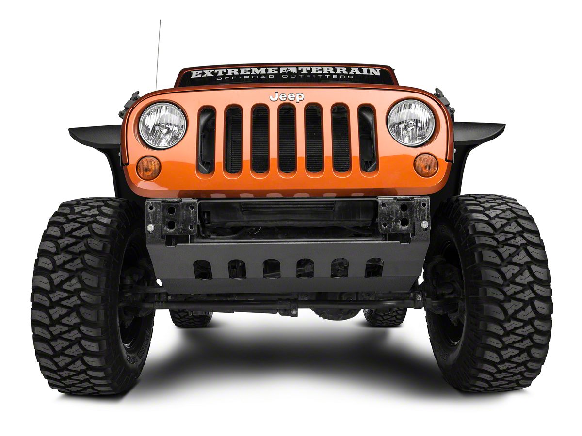 Barricade Jeep Wrangler Skid Plate for Barricade Trail Force HD Bumper  J20850 Only J101809 (10-18 Jeep Wrangler JK) - Free Shipping