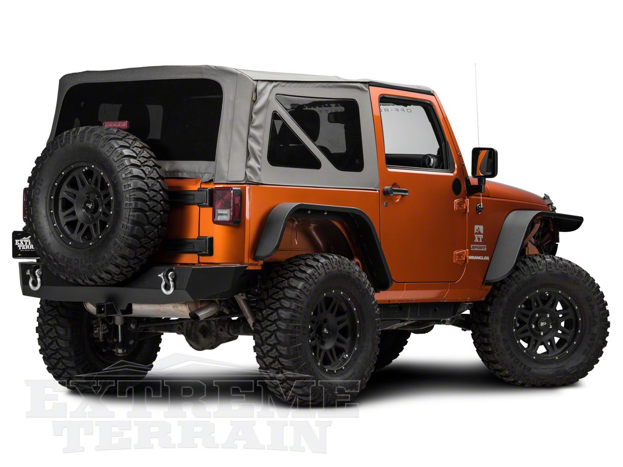 Details about   4.3" Mirror Monitor+Spare Tire Mount & Backup Rear View Camera for Jeep Wrangler