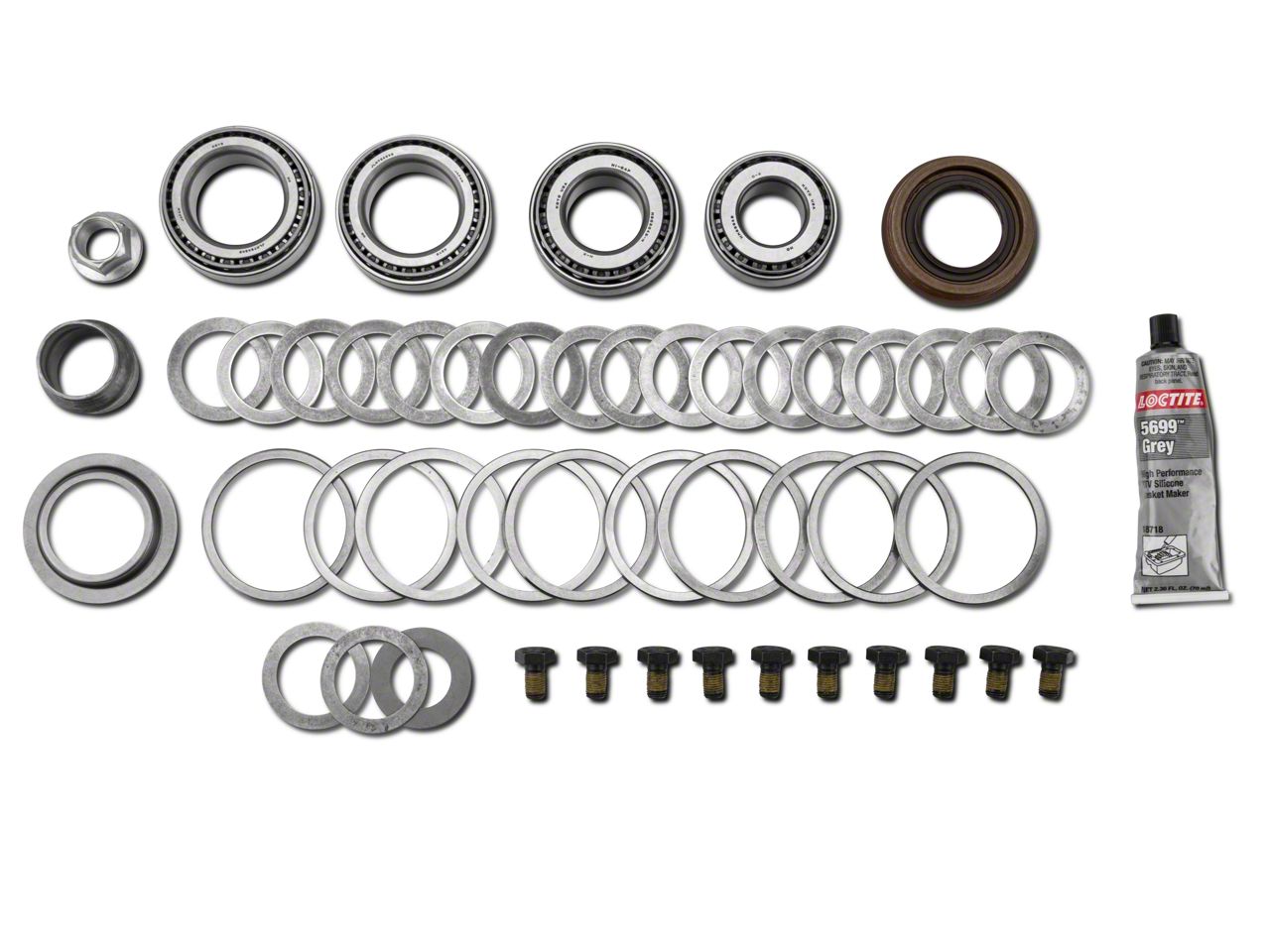 Dana Spicer Wrangler Master Axle Overhaul Kit, Dana 44 Front 2017106