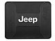 Elite Rear Utility Floor Mat with Jeep Logo; Black (66-24 Jeep CJ5, CJ7, Wrangler YJ, TJ, JK & JL, Excluding 4xe)
