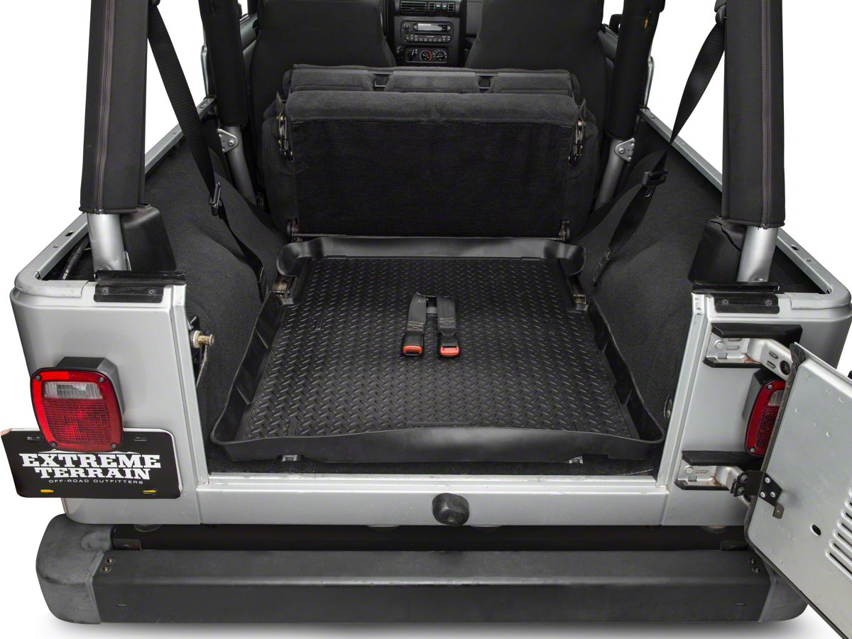 Husky Liners Jeep Wrangler Classic Cargo Liner; Black 21771 (04-06 Jeep  Wrangler TJ Unlimited) - Free Shipping