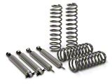 Rough Country Suspension 2.50-Inch Suspension Lift Kit with Shocks (07-18 Jeep Wrangler JK 2-Door)