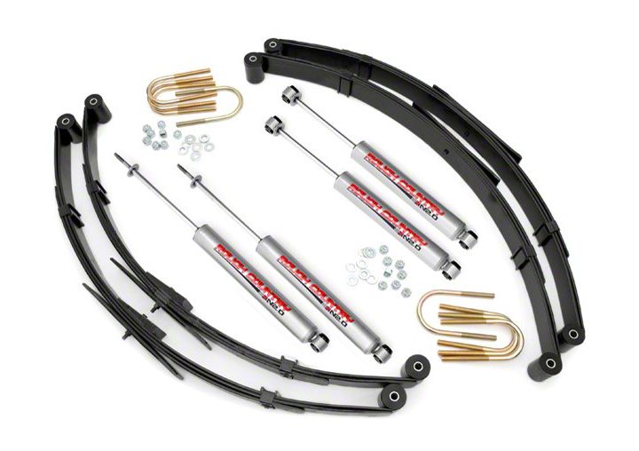 How to Install Rough Country 2.5 In. Suspension Lift Kit on your 1987