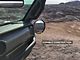 Barricade Round Adventure Mirrors; Textured Black (66-24 Jeep CJ5, CJ7, Wrangler YJ, TJ, JK & JL)