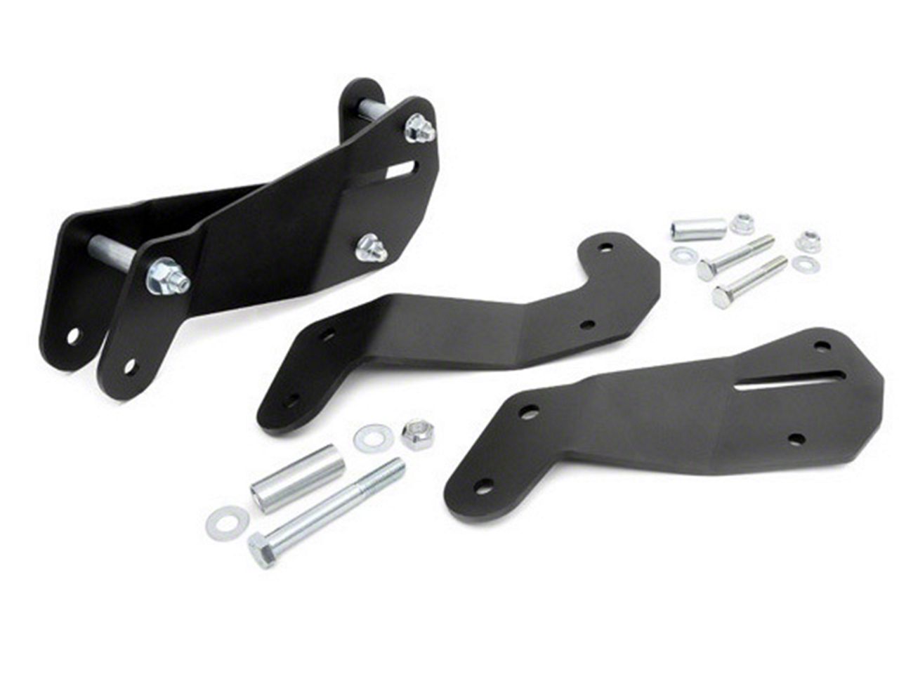 Rough Country Jeep Wrangler Front Control Arm Geometry Correction Brackets 110600 (0718 Jeep