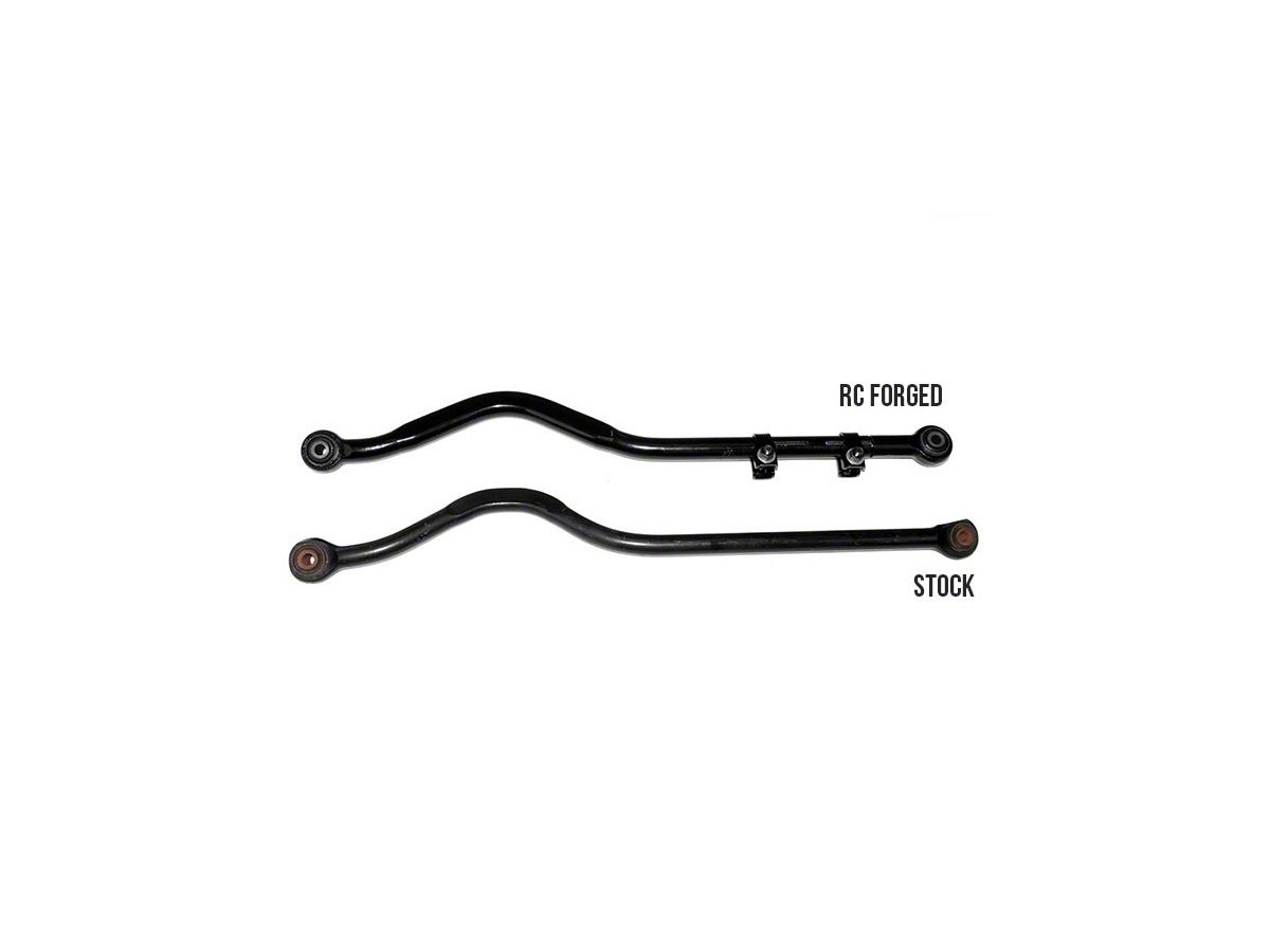 Rough Country Jeep Wrangler Forged Front Adjustable Track Bar for  in.  Lift 1179 (07-18 Jeep Wrangler JK)