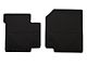 Weathertech All-Weather Front Rubber Floor Mats; Black (87-95 Jeep Wrangler YJ)
