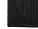 Weathertech All-Weather Front and Rear Rubber Floor Mats; Black (97-06 Jeep Wrangler TJ)