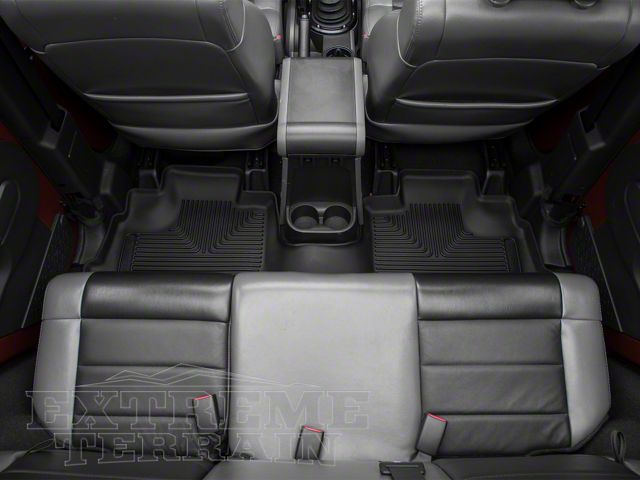Husky Liners X-Act Contour Second Seat Floor Liner; Black (14-18 Jeep Wrangler JK 4-Door)