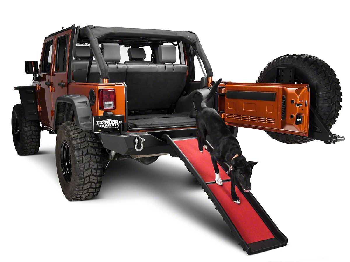 Kurgo Jeep Wrangler Non Slip Pet Ramp J102401 87 20 Jeep Wrangler