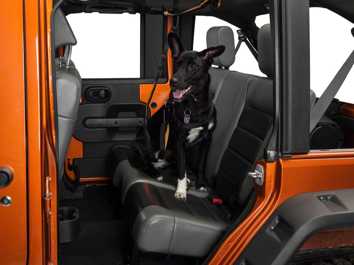 Jeep Wrangler Pet Backseat Auto Zip Line with Leash (Universal; Some  Adaptation May Be Required) - Free Shipping