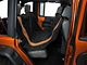 Pet Hammock Seat Protection; Black (07-23 Jeep Wrangler JK & JL)