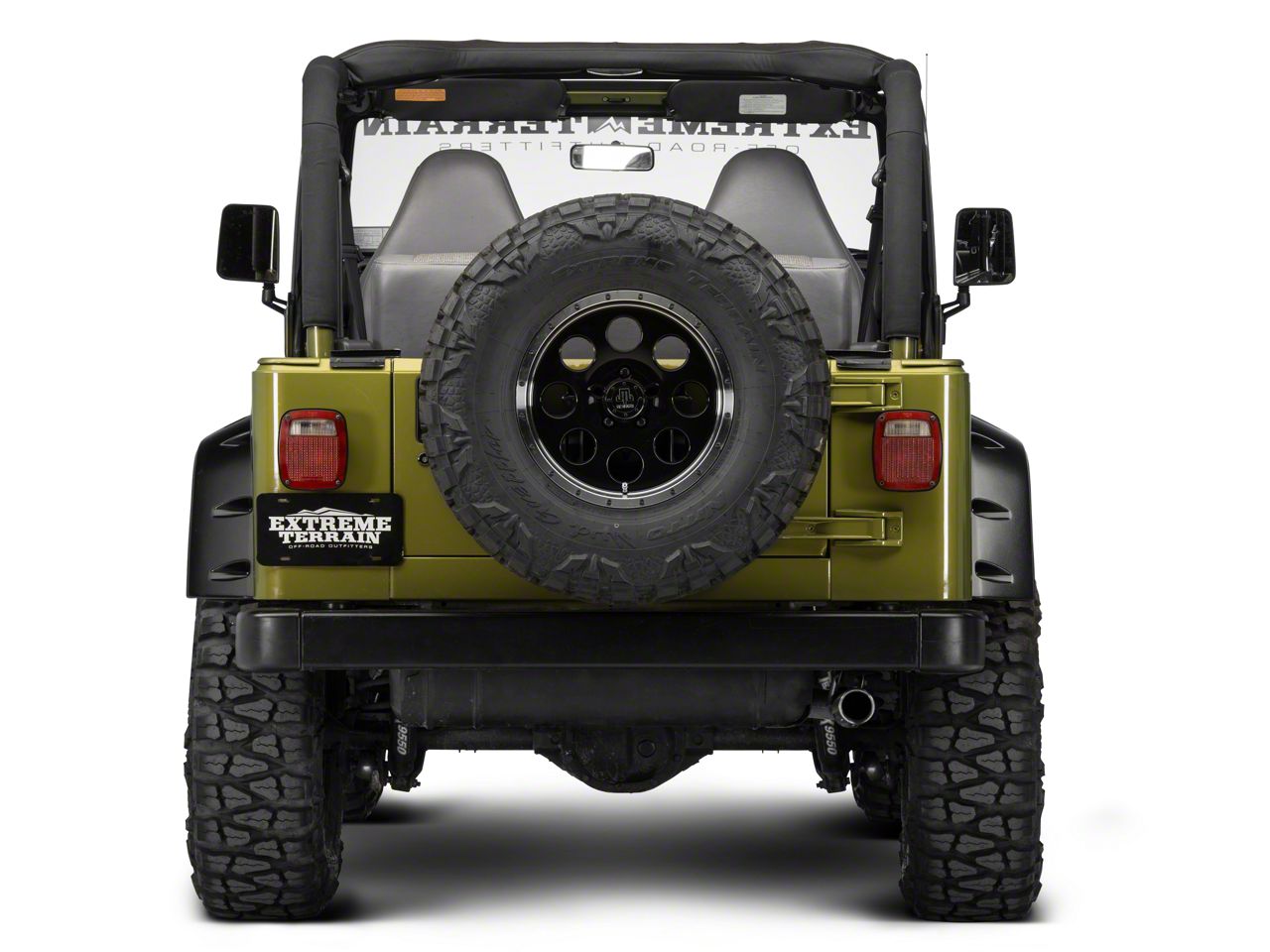 Barricade Jeep Wrangler Rivet Style Fender Kit J102428 (97-06 Jeep ...