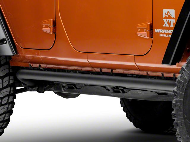 ARB Rock Sliders; Integrit Textured Black (07-18 Jeep Wrangler JK 4-Door)