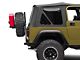 MORryde Spare Tire Jerry Can Holder w/ Short Tray (87-18 Jeep Wrangler YJ, TJ & JK)