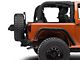 MORryde Spare Tire Jerry Can Holder with Tall Tray (87-18 Jeep Wrangler YJ, TJ & JK)
