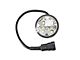 Barricade Single Replacement LED Light for Barricade Trail Force HD Bumper; Round Light