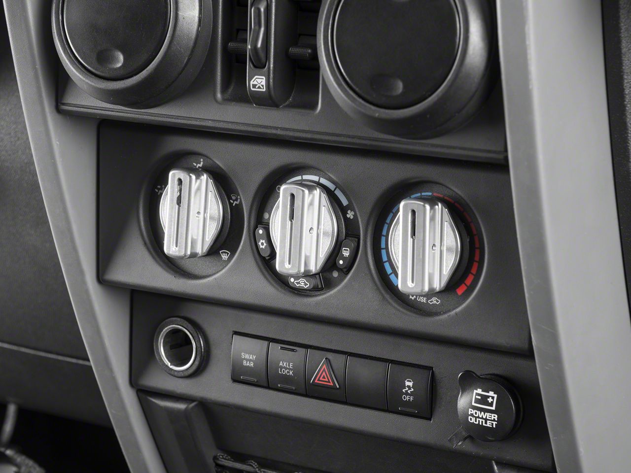 Jeep JK Interior Trim for Wrangler (2007-2018) | ExtremeTerrain