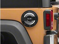 DV8 Offroad Billet Fuel Door (07-18 Jeep Wrangler JK)