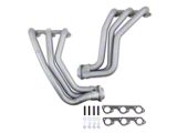 BBK 1-5/8-Inch Full-Length Long Tube Headers with Catted Y-Pipe; Titanium Ceramic (07-11 3.8L Jeep Wrangler JK)