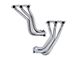 BBK 1-5/8-Inch Full-Length Long Tube Headers with Catted Y-Pipe; Titanium Ceramic (07-11 3.8L Jeep Wrangler JK)