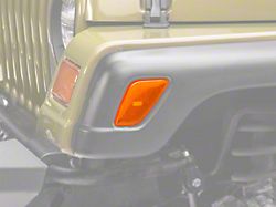 Side Marker Lights; Amber (97-06 Jeep Wrangler TJ)