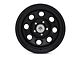 Mammoth 8 Black Wagon Wheel Edition Steel Wheel; 15x8 (84-01 Jeep Cherokee XJ)